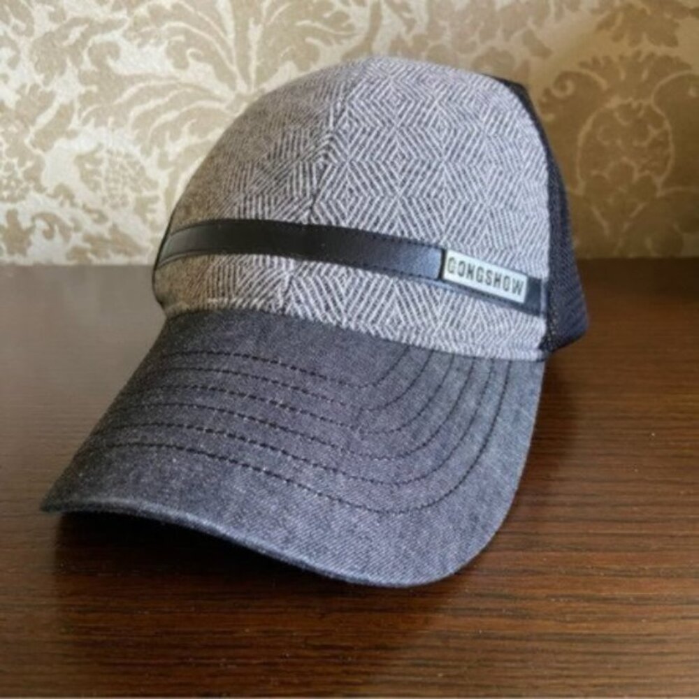 Gongshow Black Adjustable Trucker Cap